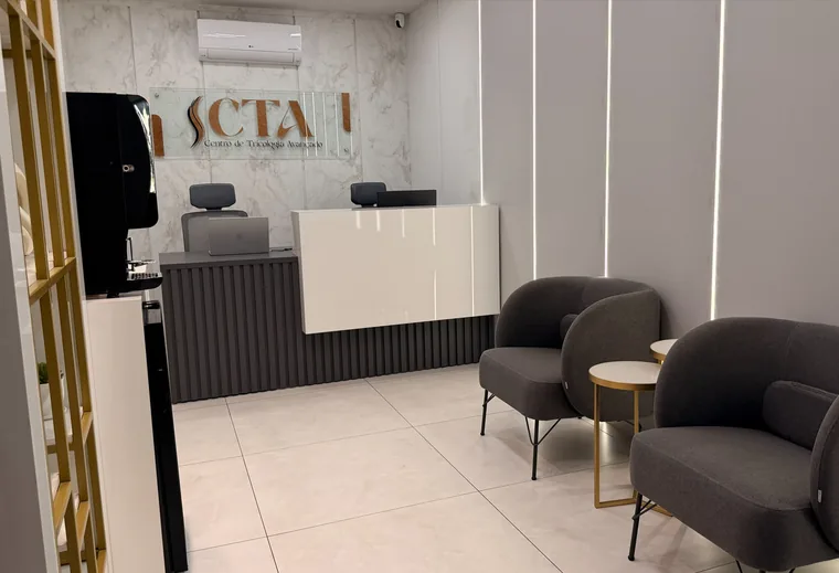 Resultado tratamento CTA Tricologia - Antes e Depois